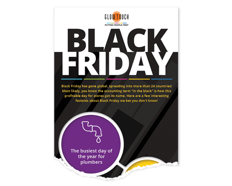 Black Friday Holiday Sales Infographic