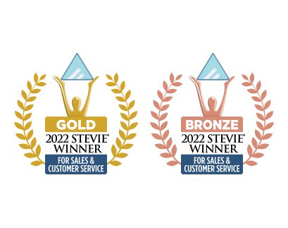 Gold and Bronze Stevie Awards